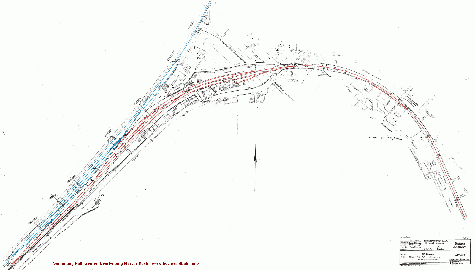 Ruwer 1955 - östlicher Teil