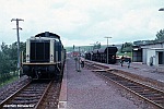 Kurz vor dem Ende des Personenverkehrs: N 8231 am 27.05.1981 mit 211 222