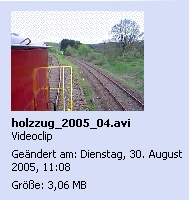 VideoHolzzug2005