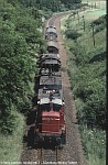 30.06.1982: Dsts in Schwarzenbach mit 261 727 und 260 754