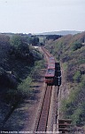 Schienenbussonderzug 1982 in Schwarzenbach