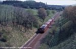 Schienenbussonderzug 1982 in Schwarzenbach