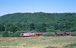 Juli 1996: 290 214 mit Schotterzug bei Sötern