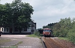 Schwarzenbach 1982: Leerfahrt eines 798 zwischen Heimat-Bw Trier und Einsatzstrecke Heimbach - Baumholder