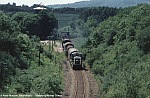 Hp Schwarzenbach am 30.06.1982 mit Dsts 81815, gezogen bzw geschoben von 261 754 und 727