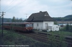 Eckelhausen 1982, Leertriebwagenüberführung Trier - Baumholder